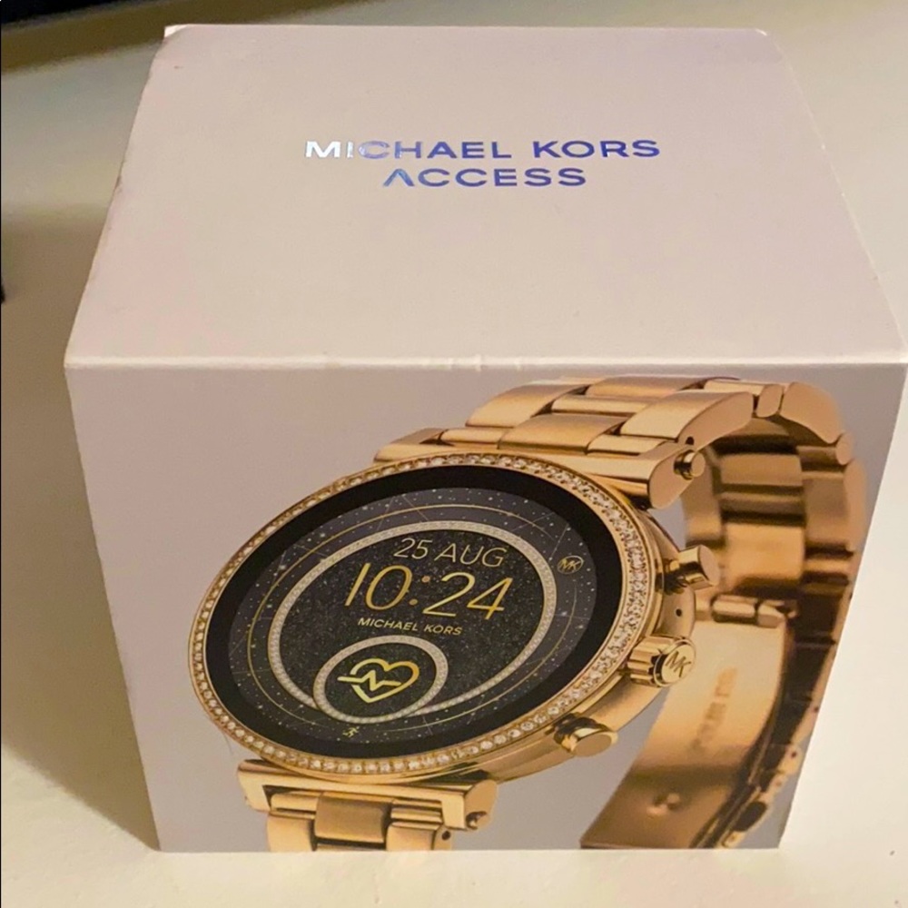 Michael Kors All Access Gold Watch